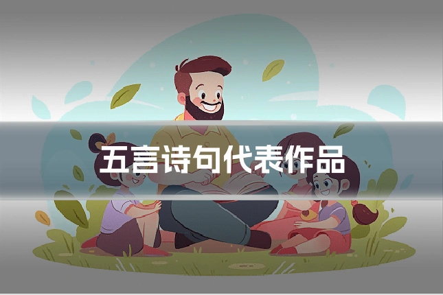五言诗句代表作品