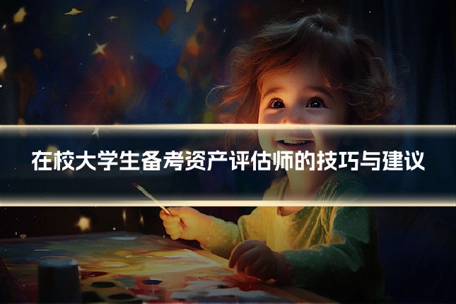 在校大学生备考资产评估师的技巧与建议