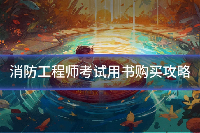 消防工程师考试用书购买攻略