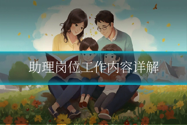 助理岗位工作内容详解