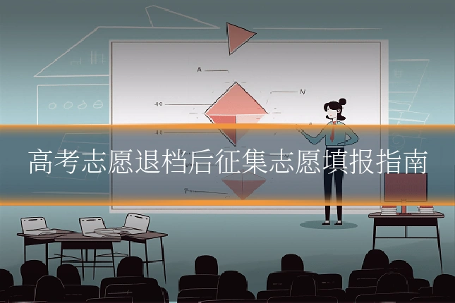 高考志愿退档后征集志愿填报指南
