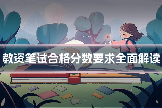 教资笔试合格分数要求全面解读
