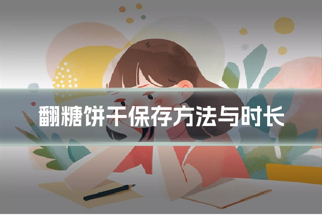 翻糖饼干保存方法与时长