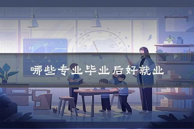 哪些专业毕业后好就业