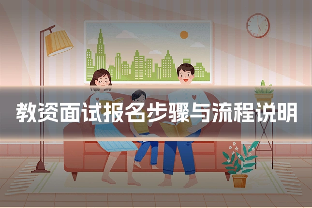 教资面试报名步骤与流程说明