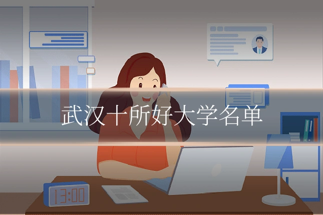 武汉十所好大学名单