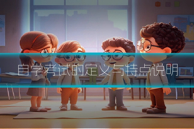 自学考试的定义与特点说明