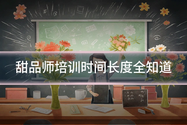 甜品师培训时间长度全知道