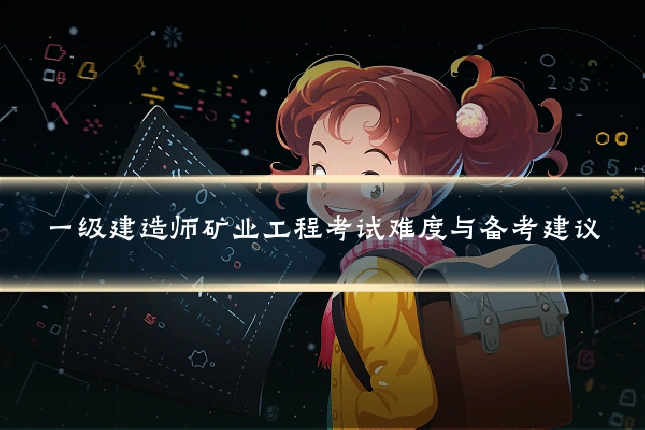 一级建造师矿业工程考试难度与备考建议