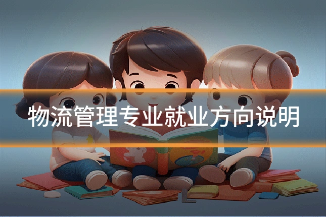 物流管理专业就业方向说明