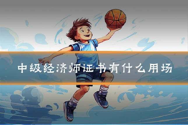 中级经济师证书有什么用场