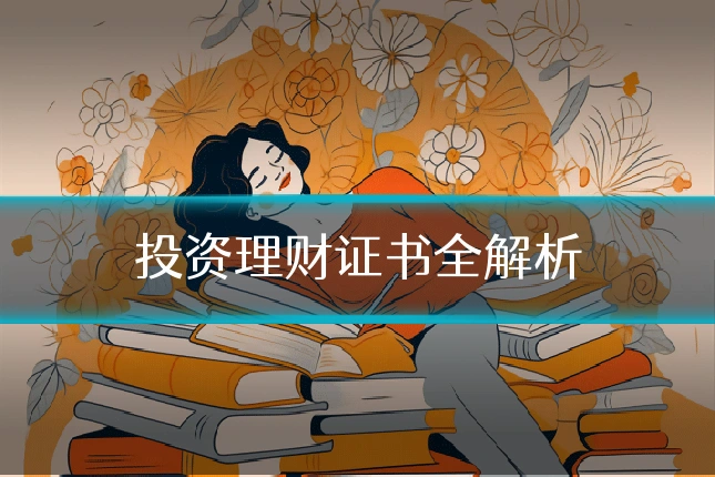 投资理财证书全解析