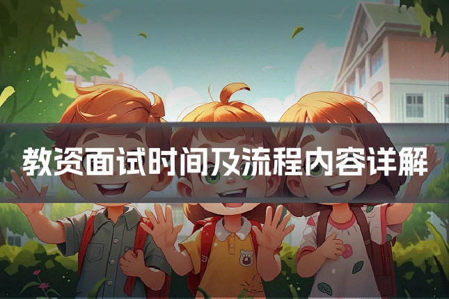 教资面试时间及流程内容详解