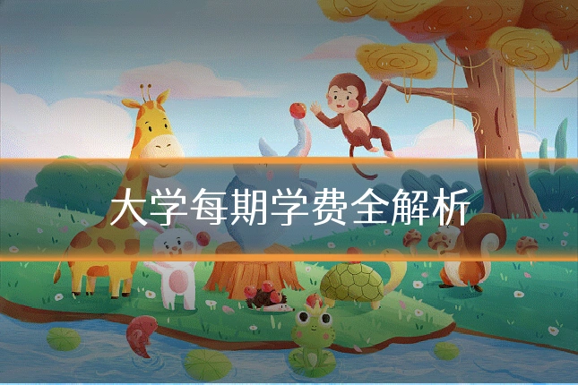 大学每期学费全解析