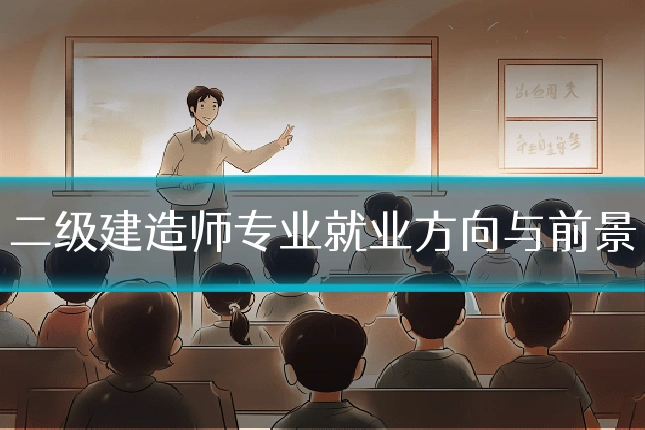 二级建造师专业就业方向与前景