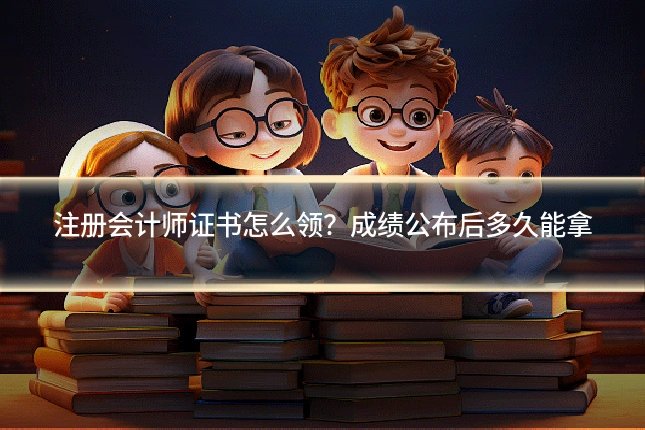 注册会计师证书怎么领？成绩公布后多久能拿