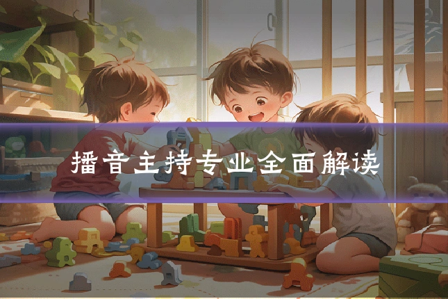 播音主持专业全面解读