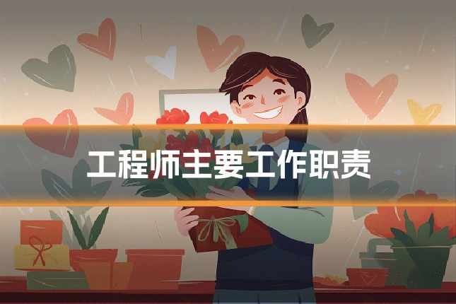 工程师主要工作职责