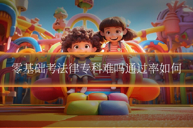 零基础考法律专科难吗通过率如何