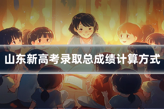 山东新高考录取总成绩计算方式