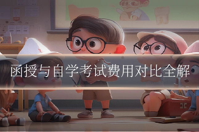 函授与自学考试费用对比全解