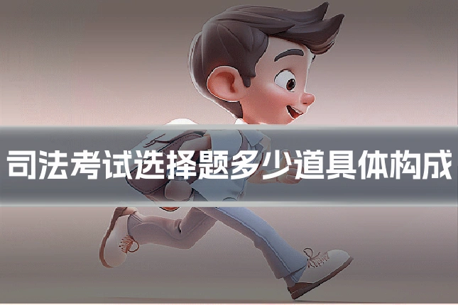 司法考试选择题多少道具体构成