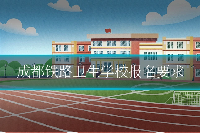 成都铁路卫生学校报名要求