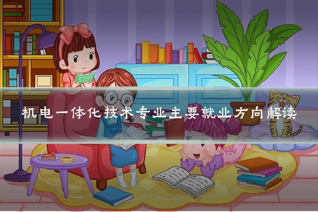 机电一体化技术专业主要就业方向解读