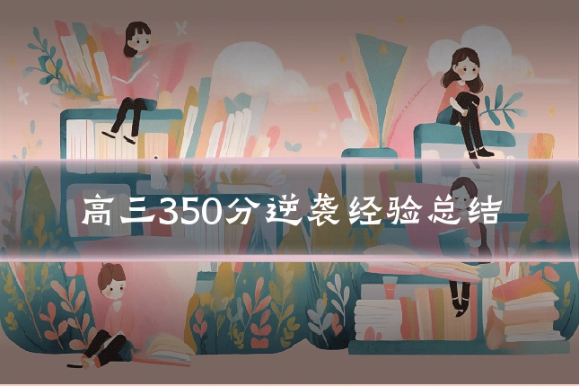 高三350分逆袭经验总结