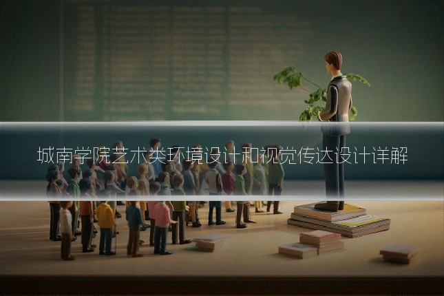 城南学院艺术类环境设计和视觉传达设计详解