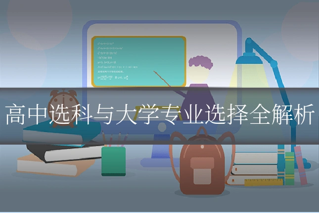 高中选科与大学专业选择全解析