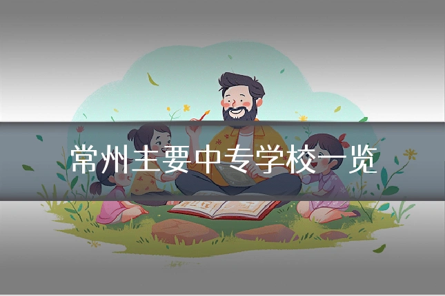常州主要中专学校一览