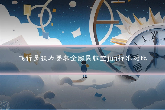 飞行员视力要求全解民航空jun标准对比