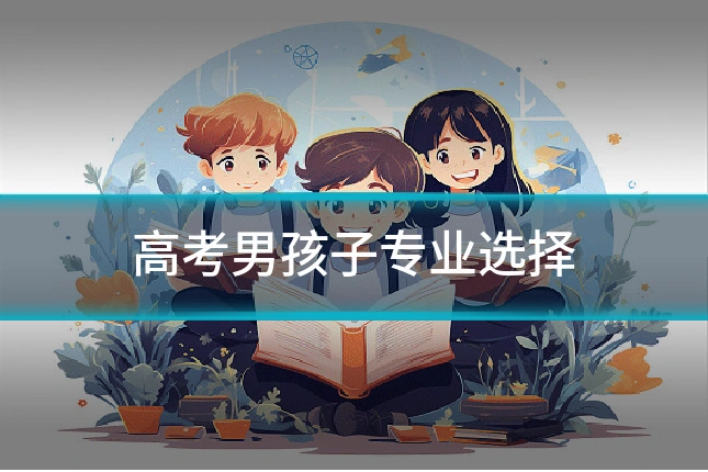 高考男孩子专业选择