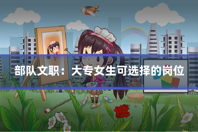 部队文职：大专女生可选择的岗位