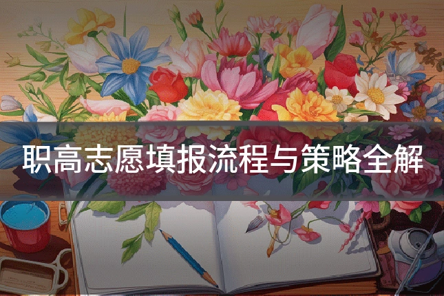 职高志愿填报流程与策略全解