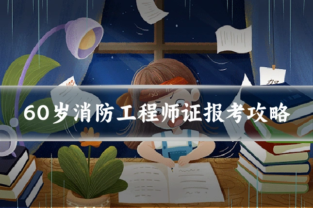 60岁消防工程师证报考攻略