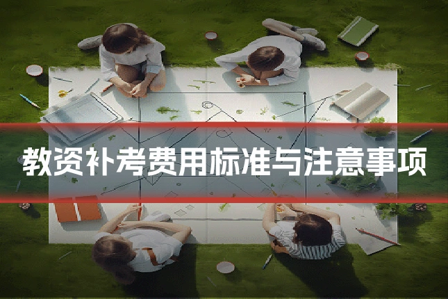 教资补考费用标准与注意事项