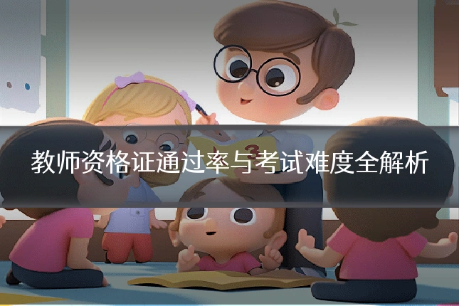 教师资格证通过率与考试难度全解析