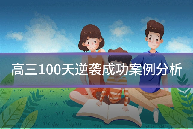 高三100天逆袭成功案例分析