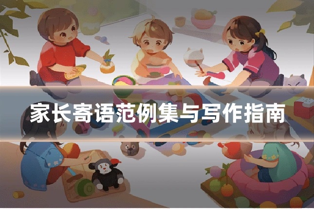 家长寄语范例集与写作指南