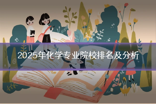 2025年化学专业院校排名及分析