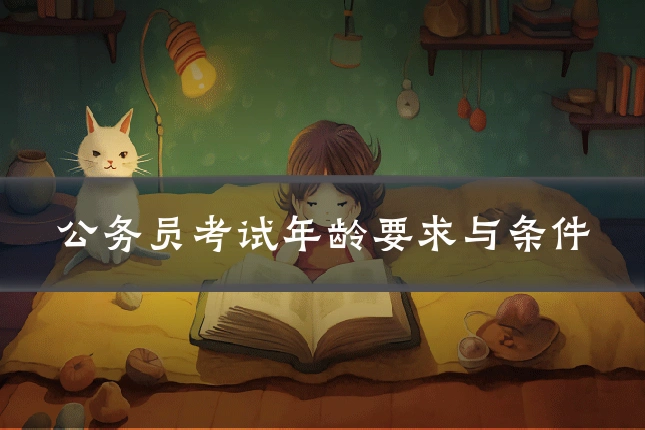 公务员考试年龄要求与条件