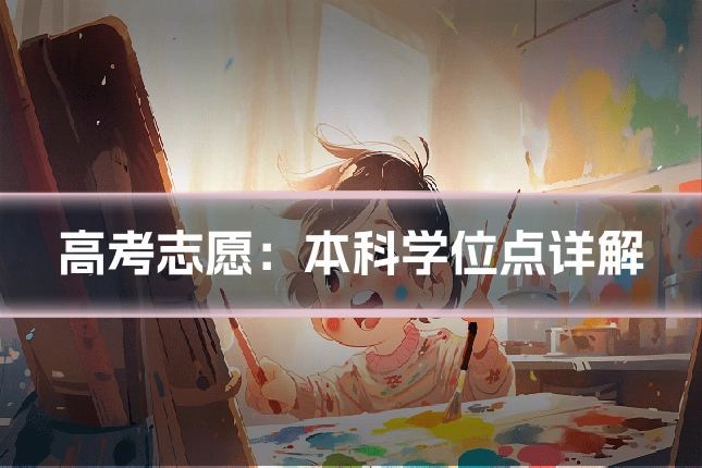 高考志愿：本科学位点详解