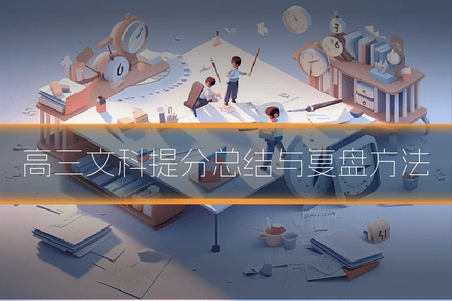 高三文科提分总结与复盘方法