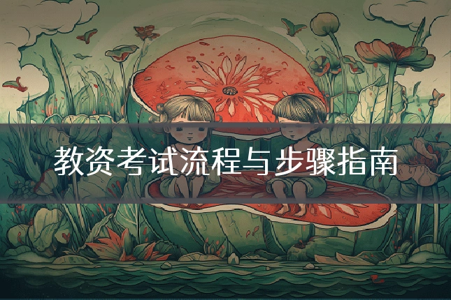 教资考试流程与步骤指南