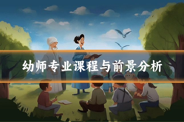 幼师专业课程与前景分析
