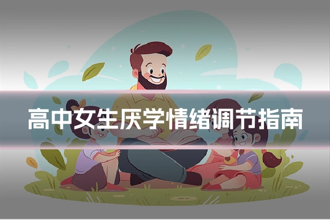 高中女生厌学情绪调节指南