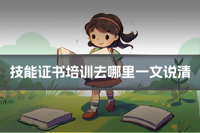 技能证书培训去哪里一文说清