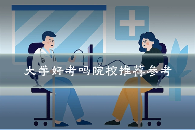 大学好考吗院校推荐参考